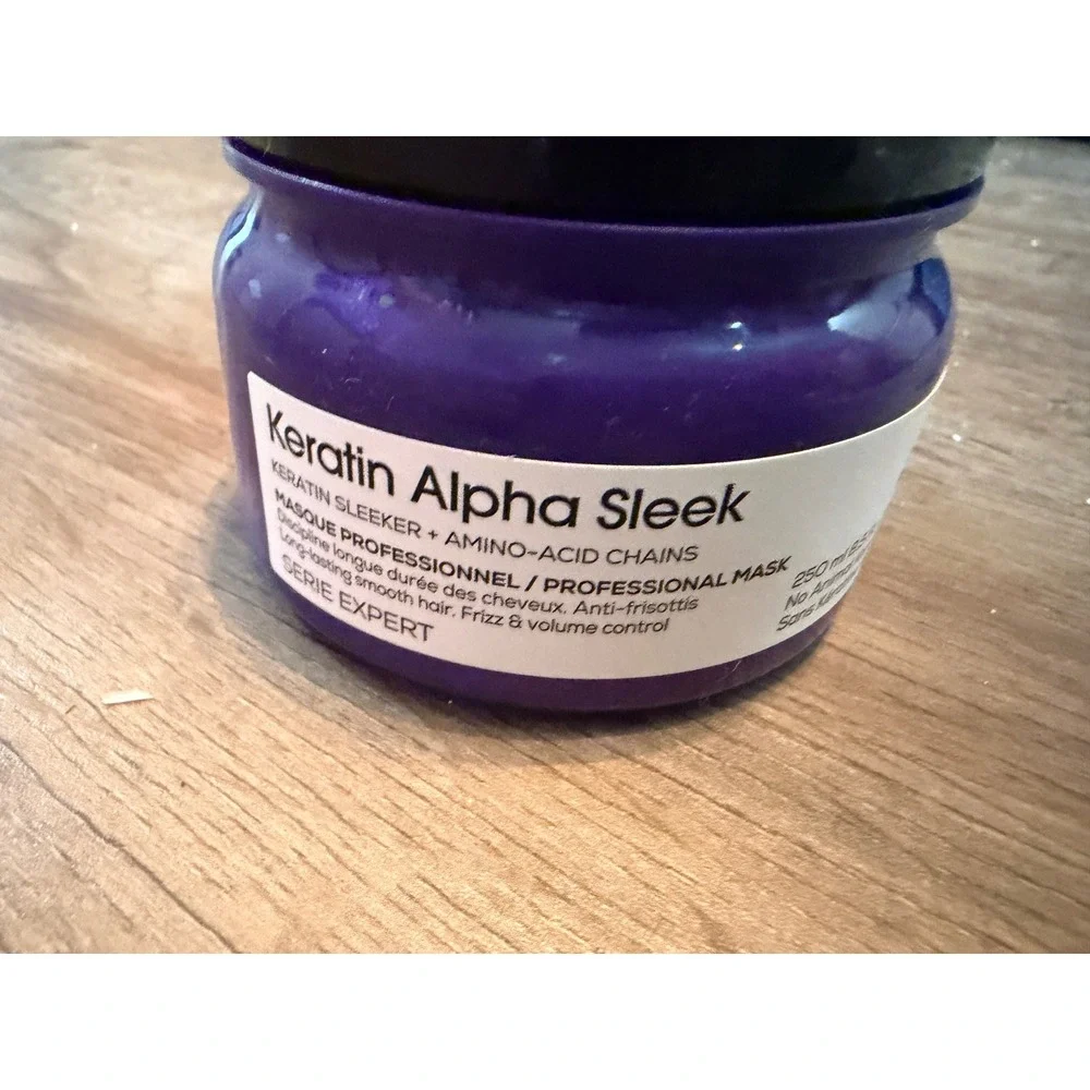 Loreal Professionnel Hair Mask Keratin Alpha Sleek Serie Expert Frizz Control